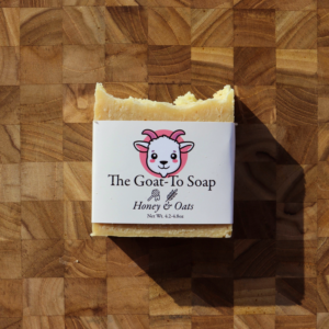 Honey, Oats, & Lavender Goat Milk Soap