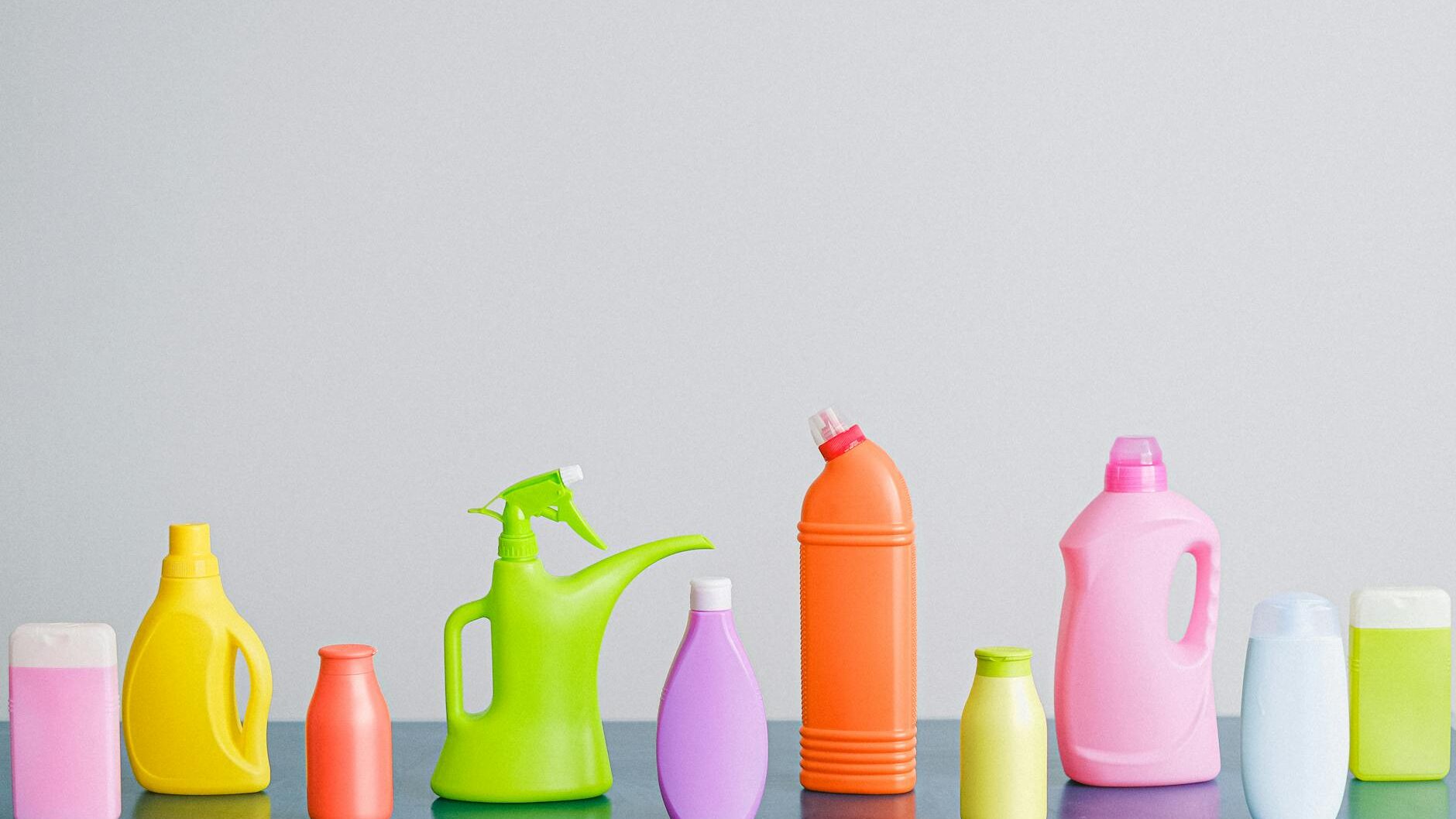 composition of detergents on table , skin itches after showering